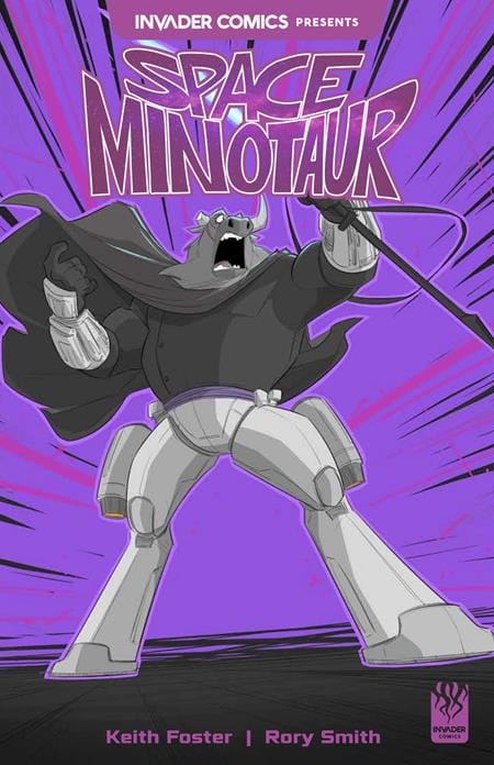 Massive Publishing Comic Books INVADER COMICS PRESENTS SPACE MINOTAUR #1 (ONE SHOT) CVR BÂ RORY SMITH VAR 60887064211700121 0226MP0932