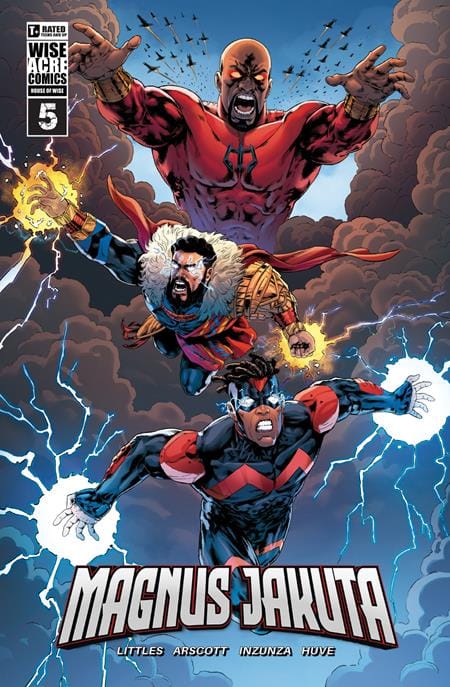 Massive Publishing Comic Books MAGNUS JAKUTA #5 LUIS INZUNZA 65746705713100511 0526MP1022