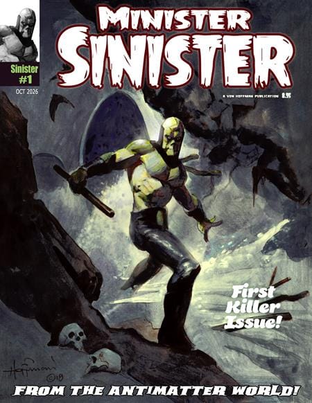 Massive Publishing Comic Books MINISTER SINISTER MAGAZINE #1 (MR) (Release Date: 12/02/2026) 60766167139800111 1026MP1016