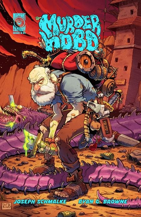 Massive Publishing Comic Books MURDER HOBO #1 CVR BÂ RYAN G BROWNEÂ VAR (MR) 78200307755400121 0226MP0939