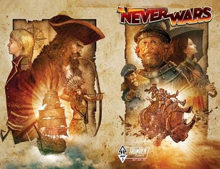 Massive Publishing Comic Books NEVERWARS #3 (OF 8) CVR AÂ ERWIN J ARROZA WRAPAROUND 78430055747000311 0625MP554