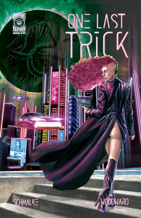 Massive Publishing Comic Books ONE LAST TRICK #1 CVR A JK WOODWARD 78200307754700111 0825MP0921