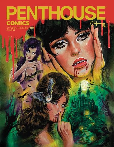Massive Publishing Comic Books PENTHOUSE COMICS (2027) #1 CVR E SUSPIRIA VILCHEZ RISQUE VAR (MR) (Release Date: 10/07/2026) 76353246367400151 0826MP1103