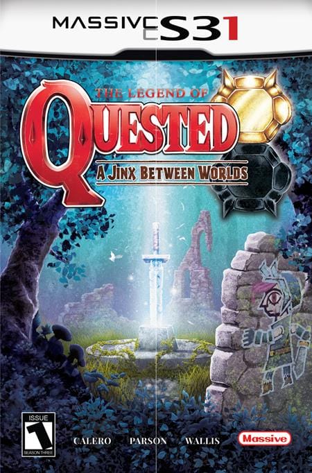 Massive Publishing Comic Books QUESTED #1 (OF 3) CVR C TREVOR RICHARDSON VIDEO GAME HOMAGE VAR (Release Date: 08/26/2026) 0626MP0978