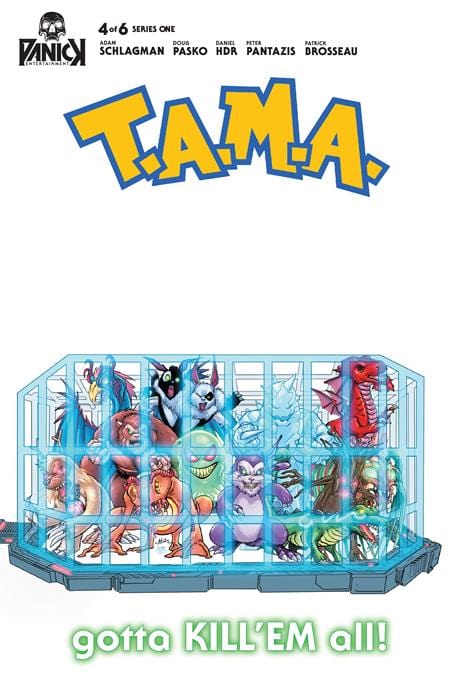 Massive Publishing Comic Books TAMA #4 (OF 6) CVR B DANIEL HDR COMPANIMALS POKEMON HOMAGE VAR (MR) 78836284959700421 0925MP0852