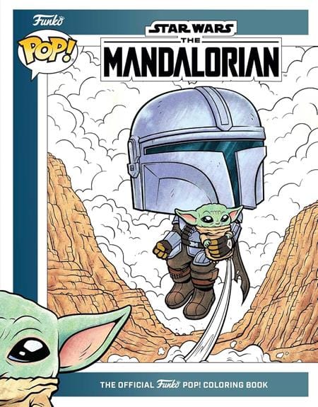 Massive Publishing Graphic Novel STAR WARS THE MANDALORIAN TP THE OFFICIAL FUNKO POP COLORING BOOK 9798337402512 0326MP0889