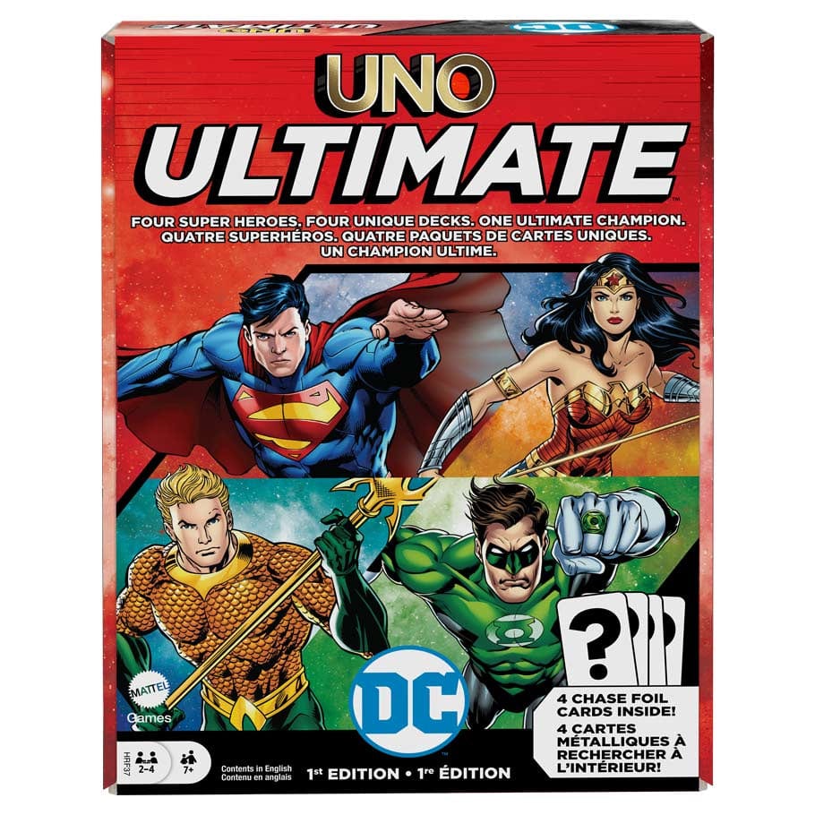 Mattel Board Games > Small Box Games Uno Ultimate - DC Edition 194735174607 MTTHRF37