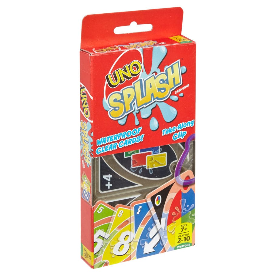 Mattel Tabletop Games > Small Box Games UNO: Splash 887961219708 MTTDHW42
