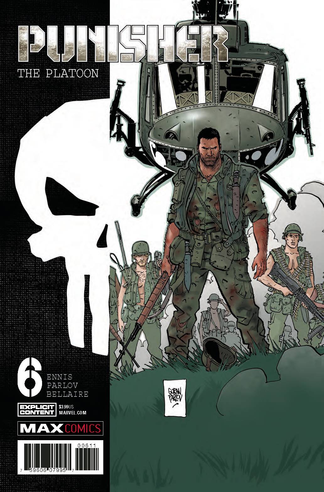 max comics Comic Books PUNISHER PLATOON #6 (OF 6) 75960607995700611