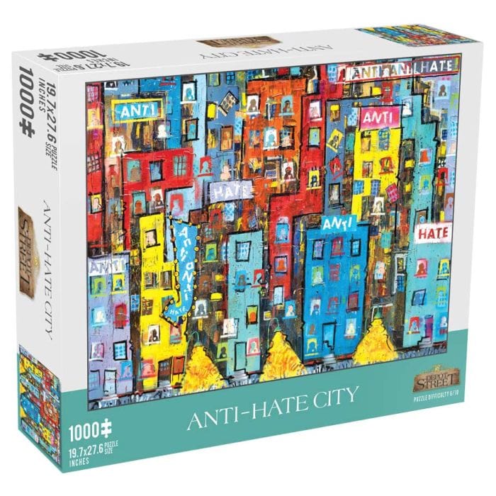 Mchezo Puzzles > Jigsaw Puzzles Mchezo: 1000pc Puzzle - Anti-Hate City 651174940144 MCZDS0007