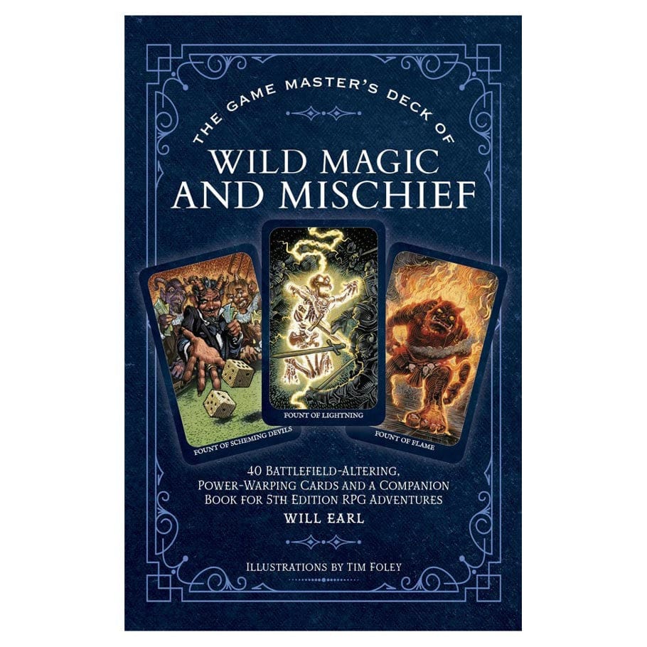 Media Labs Tabletop Games > Role-Playing Games > Accessories Game Master's Deck of Wild Magic and Mischief 9781964487175 MED87175