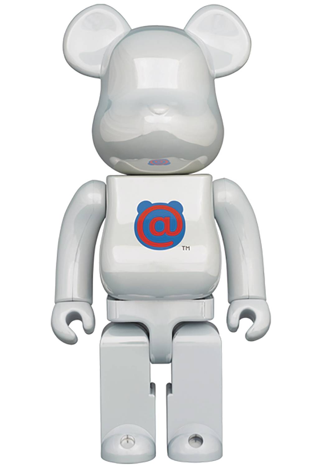 Medicom Toy Toys > Statues > Other Statues Bearbrick: 1st Model - White Chrome Ver. 400% 4530956594972 DEC208863