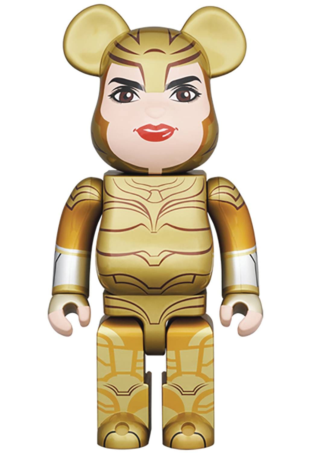 Medicom Toy Toys > Statues > Other Statues Bearbrick: DC - Wonder Woman, Golden Armor 400% 4530956593401 NOV208606