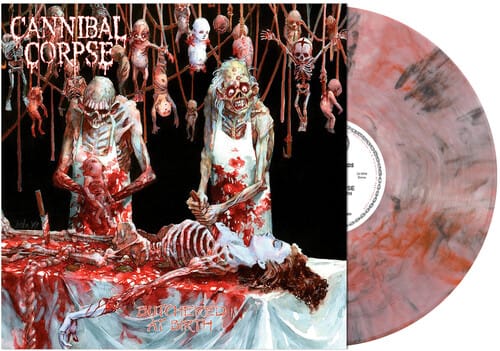 Metal Blade Music > Vinyl Records Cannibal Corpse - Butchered At Birth (Colored Vinyl, Red, Black, Smoke) 039841616019 MTB161601.1
