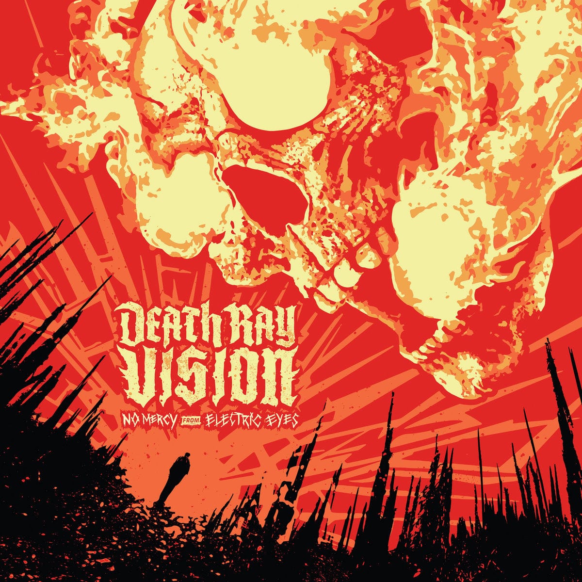 Death Ray Vision Music > Vinyl Records Death Ray Vision - No Mercy From Electric Eyes (Black in Red Vinyl) 039841604160 MTB160416.1