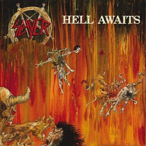 Metal Blade Music > Vinyl Records Slayer - Hell Awaits (Colored Vinyl, Red, Orange, With Book, Anniversary Edition) 039841619812 MTB161981.1