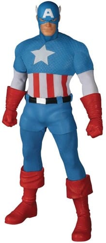 Mezco Toyz Toys > Action Figures > Other Action Figures One:12 Collective: Captain America - Silver Edition Action Figure