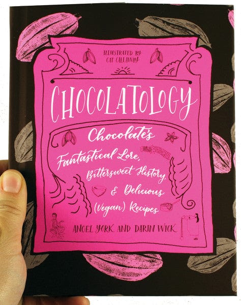 Microcosm Publishing Books > Food, Drink, & Drugs > Cookbooks Chocolatology: Chocolate's Fantastical Lore, Bittersweet History, & Delicious - Paper over board 9781621062899 MC-10658