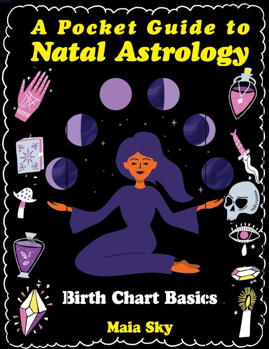 Microcosm Publishing Books > Zines A Pocket Guide To Natal Astrology: Birth Chart Basics (Zine) 9781648414916 9781648414916