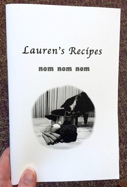 Microcosm Publishing Books > Zines Lauren's Recipes - Zine 9781621064404 MC-21102
