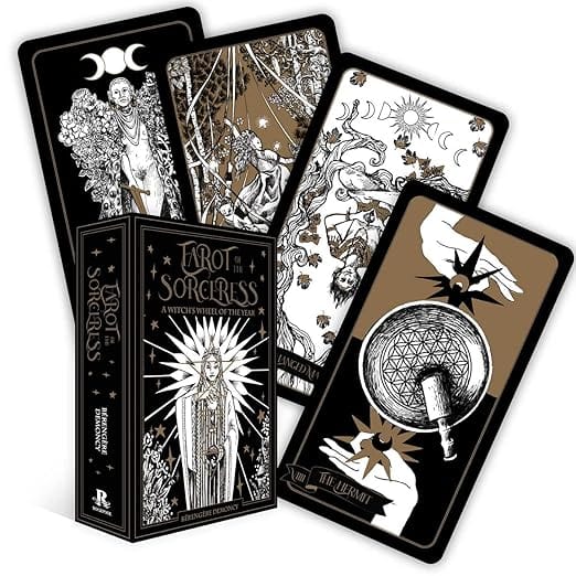 Microcosm Tarot Cards Tarot of the Sorceress: A Witch's Wheel of the Year Tarot Deck 9781922785053