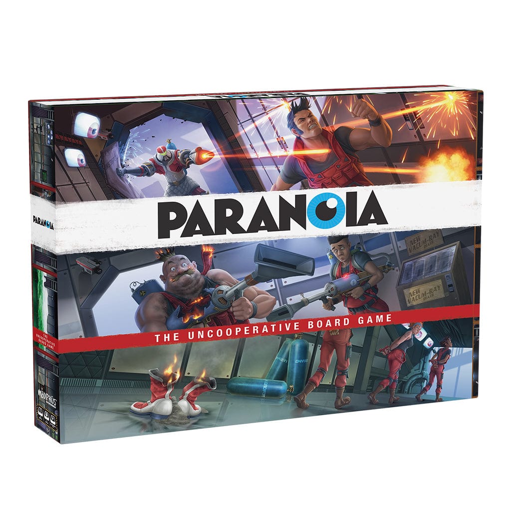 Modiphius Board Games Paranoia The Uncooperative Board Game 5060523349449 MUH087001