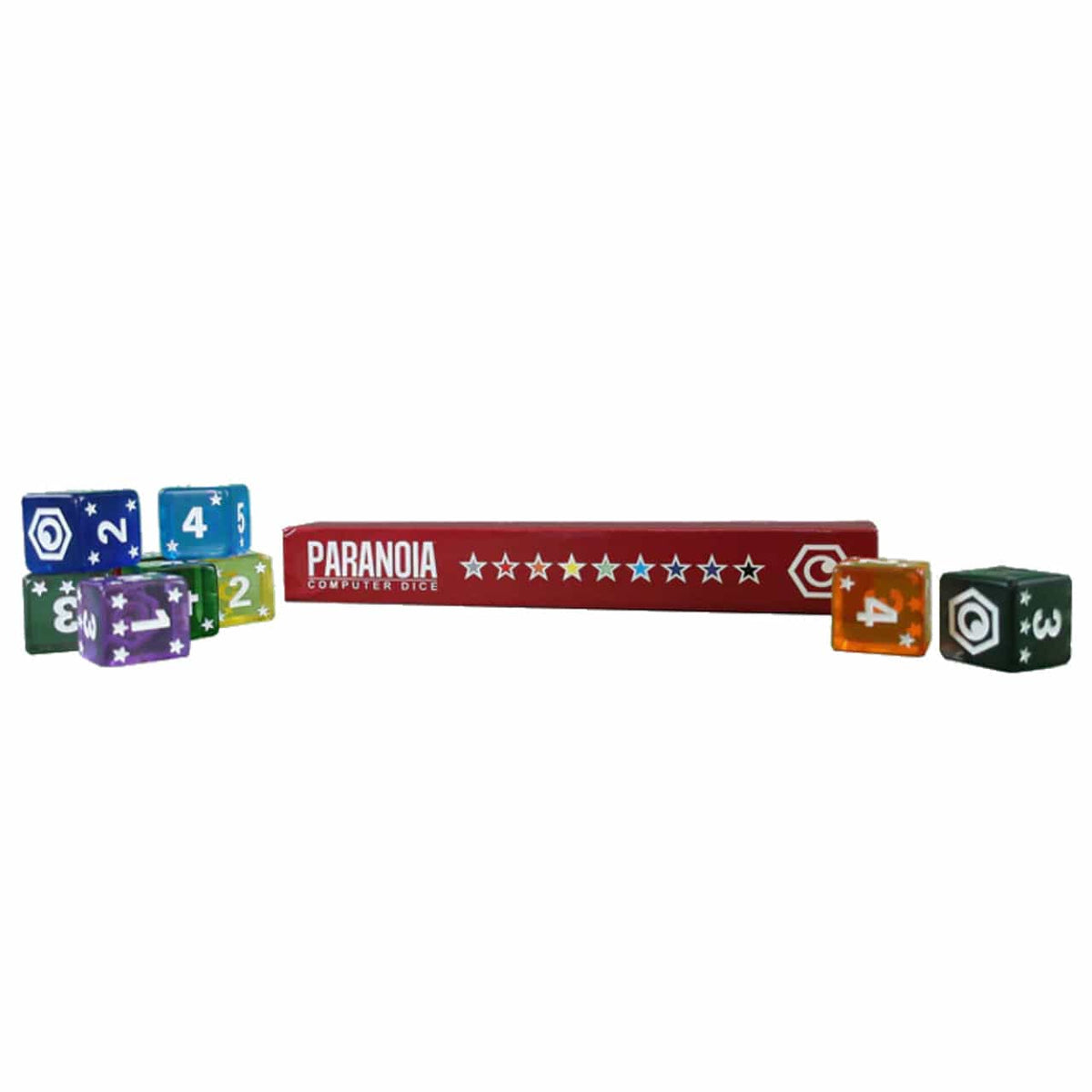 Mongoose Publishing Dice > Other Dice Paranoia RPG: Computer Dice 9781913076948 MGP 15102