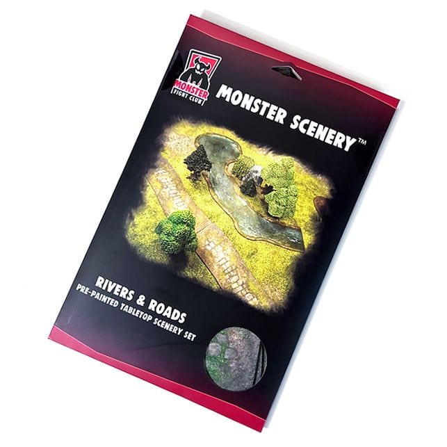 Monster Fight Club Hobby Supplies > Terrain Terrain: Roads & Rivers 8500427700306 MFC20010