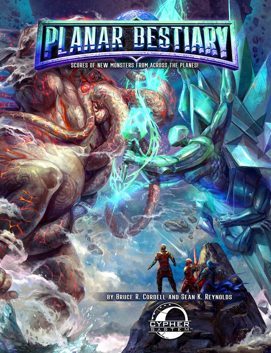 Monte Cook Games Tabletop Games > Role-Playing Games Cypher System: Planar Bestiary 9781950568369 MKG 329