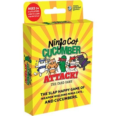 Moonsprocket Games Board Games > Small Box Games Ninja Cat Cucumber Attack! 860005554812 NC-22002