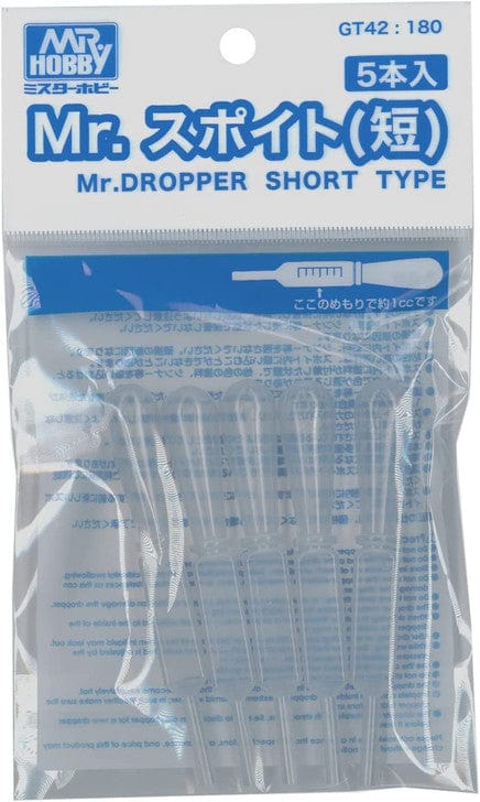 Mr. Hobby Hobby Supplies > Tools Mr. Hobby: Dropper 5pk 4973028922400 GNZ GT42