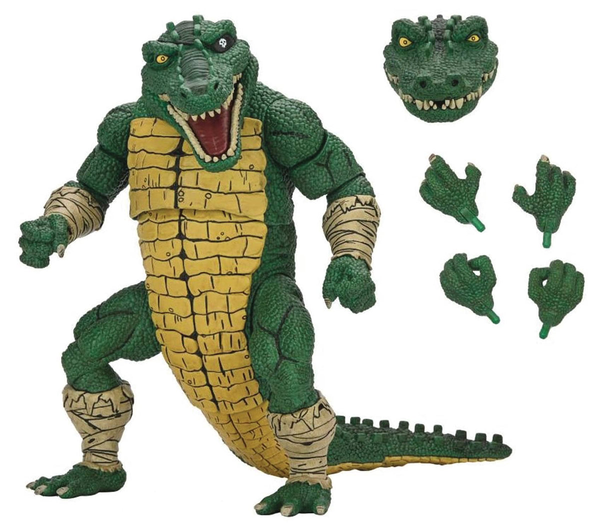 Neca Toys > Action Figures > Animation NECA - TEENAGE MUTANT NINJA TURTLES - MIRAGE COMICS - DLX LEATHERHEAD ACTION FIGURE 634482544303 STL368417