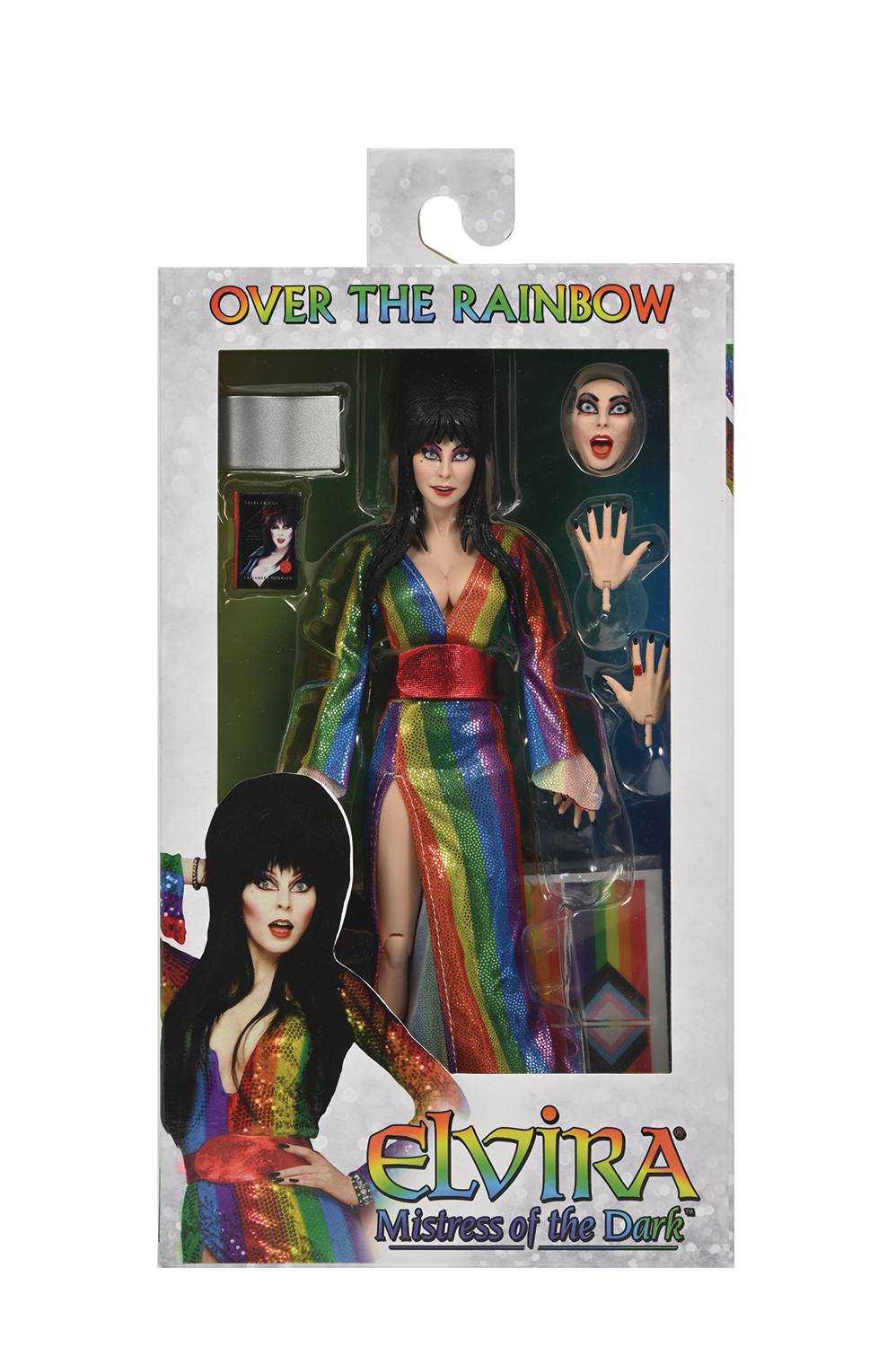 Neca Toys > Action Figures > Neca NECA: Elvira Mistress of the Dark - Over The Rainbow 8" (Clothed) 634482572009 NE57200-08