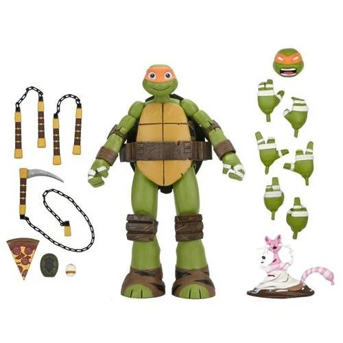 Neca Toys > Action Figures > Neca NECA: Teenage Mutant Ninja Turtles - Ultimate Michelangelo 7" (2012 Cartoon) 634482545669 NE54566-06