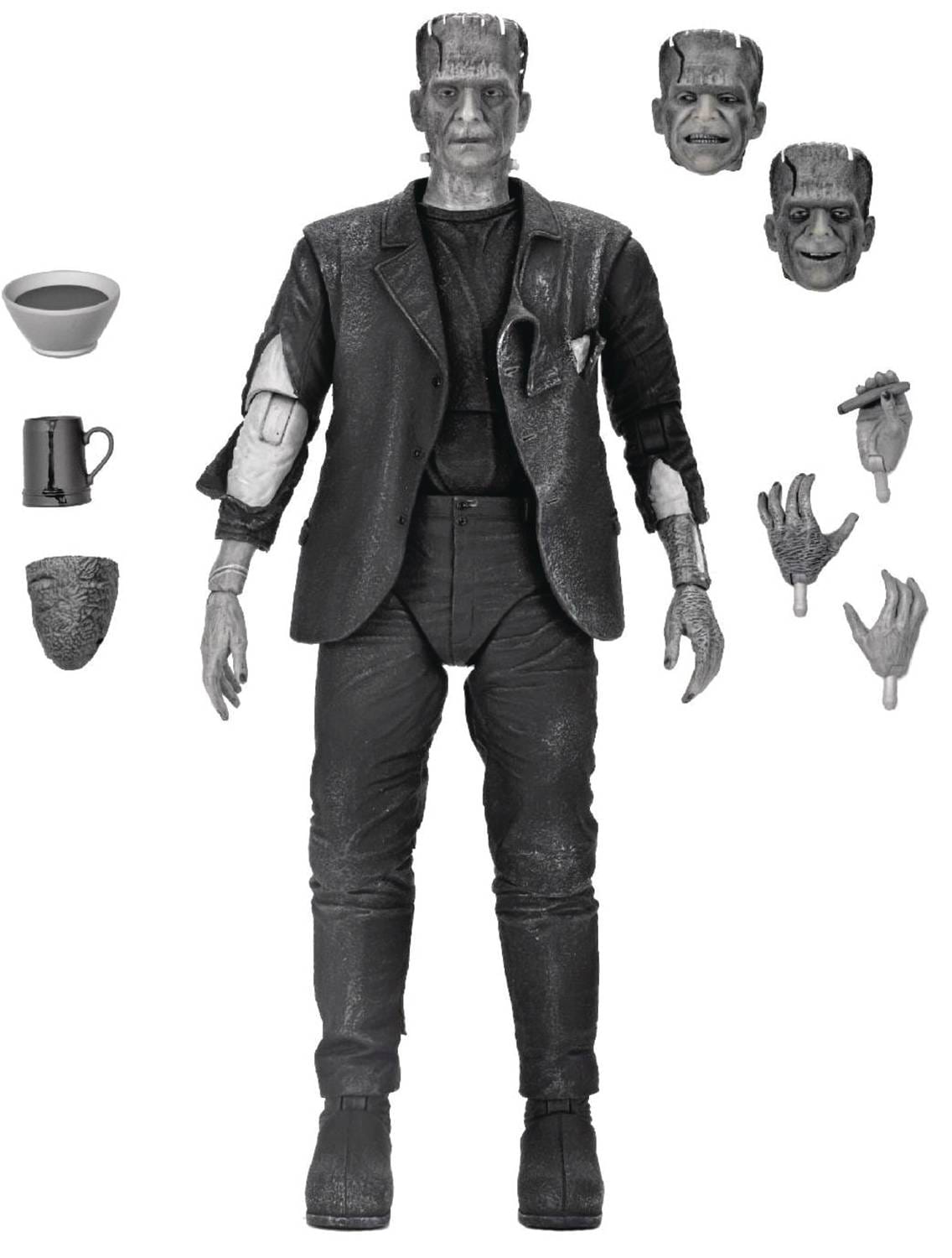 Neca Toys > Action Figures > Neca NECA: Universal Monsters - Ultimate Monster 7" (Bride of Frankenstein, Black & White) 634482048832 JAN257270
