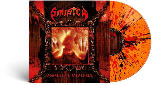 Nuclear Blast Music > Vinyl Records Sinister - Aggressive Measures (Colored Vinyl, Limited Edition, Reissue) 4250444194001 NBAV450.1