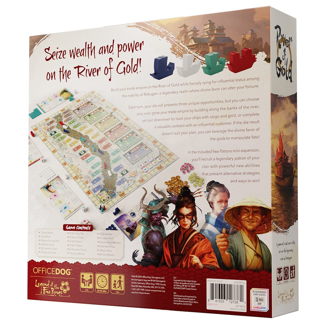 Office Dog Board Games River of Gold ODL501EN