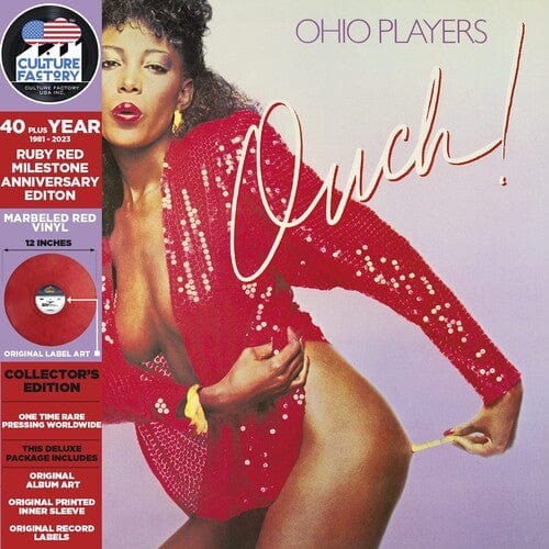 Ohio Players Music > Vinyl Records Ohio Players - Ouch (Marble Red Vinyl) 8195140125590 CULF1255.1