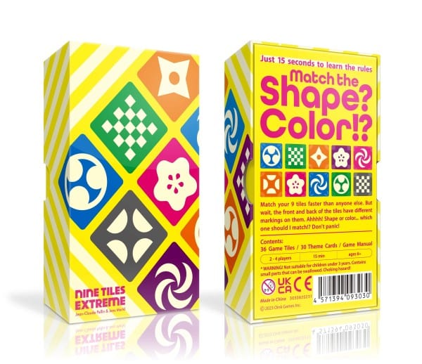 Oink Games Board Games > Small Box Games Nine Tiles Extreme 4571394093030 ONK NTE