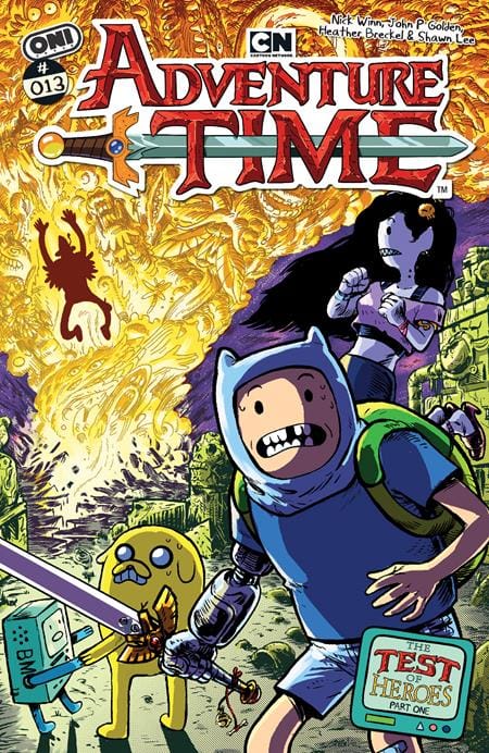 Oni Press Comic Books ADVENTURE TIME (2025) #13 CVR B JOHN P GOLDEN VAR 64985600832913021 0326ON0904