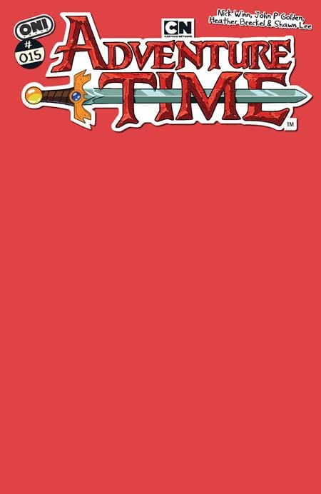Oni Press Comic Books ADVENTURE TIME (2025) #15 CVR C GOLB RED SKETCH VAR 64985600832915031 0526ON1064