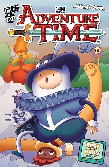 Oni Press Comic Books ADVENTURE TIME (2025) #2 CVR A NICK WINN 64985600832900211 0325ON534