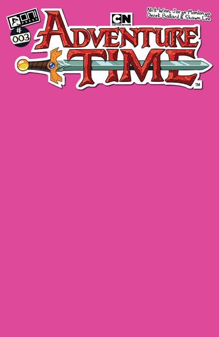 Oni Press Comic Books ADVENTURE TIME (2025) #3 CVR C PRINCESS BUBBLEGUM PINK SKETCH VARIANT 64985600832900331 0425ON586