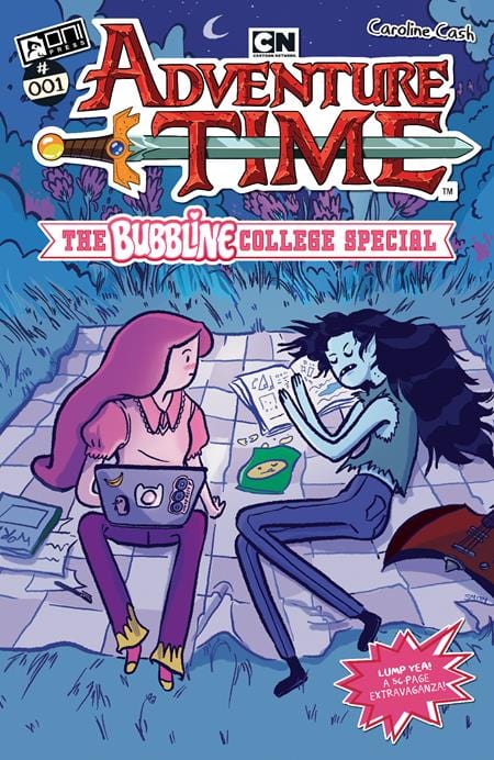 Oni Press Comic Books ADVENTURE TIME (2025) THE BUBBLINE COLLEGE SPECIAL # 1 (ONE SHOT) CVR B ROBYN SMITH VAR 64985600877000121 0625ON566