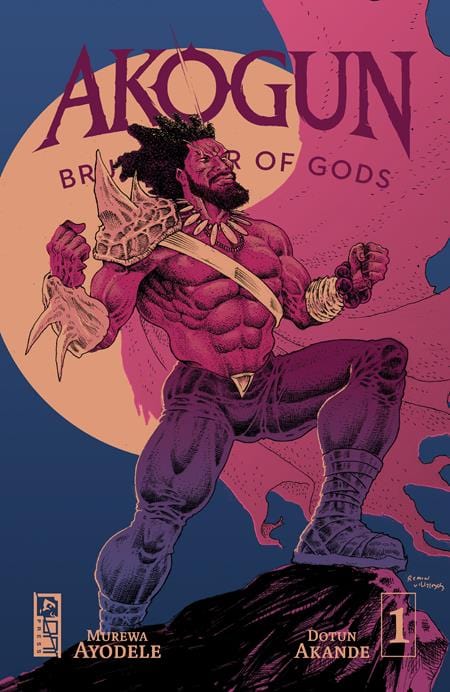 Oni Press Comic Books AKOGUN BRUTALIZER OF GODS #1 (OF 3) CVR B RAMON VILLALOBOS VAR 64985600788900121 0224ON397