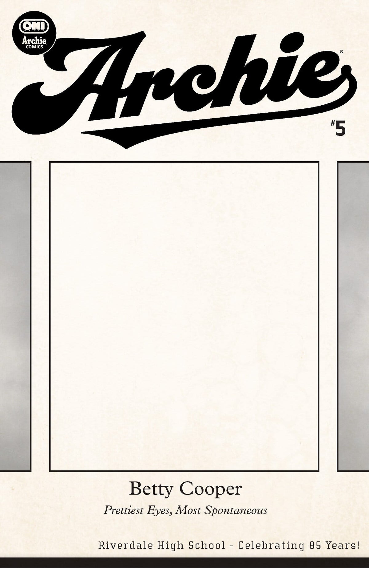 Oni Press Comic Books Archie #5 Cover C Betty Yearbook Sketch Var (Release Date: 01/27/2027) 64985600908105031 PRH-64985600908105031