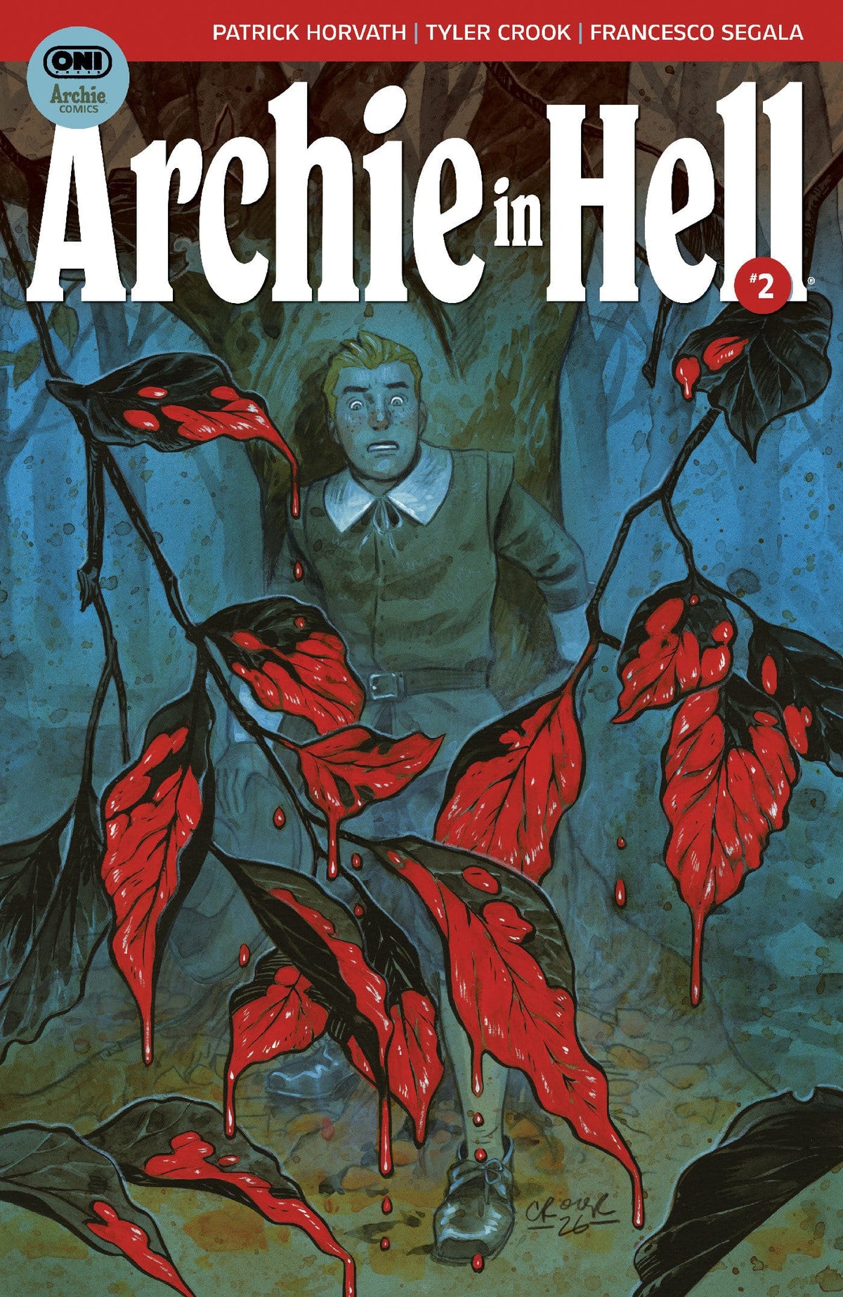 Oni Press Comic Books Archie in Hell #2 Cover A Tyler Crook (Release Date: 12/16/2026) 64985600910402011 PRH-64985600910402011
