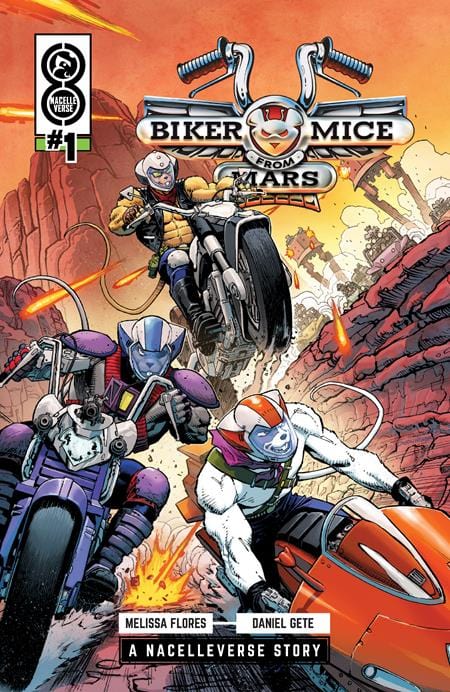 Oni Press Comic Books BIKER MICE FROM MARS (2025) #1 CVR A DUSTIN WEAVER 64985600844200111 0425ON594
