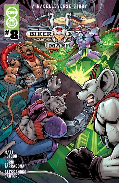 Oni Press Comic Books BIKER MICE FROM MARS (2025) #8 CVR A EDU SOUZA 64985600844200811 1125ON0823