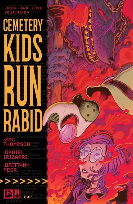 Oni Press Comic Books CEMETERY KIDS RUN RABID #2 (OF 4) CVR A DANIEL IRIZARRI 64985600848000211 0725ON663